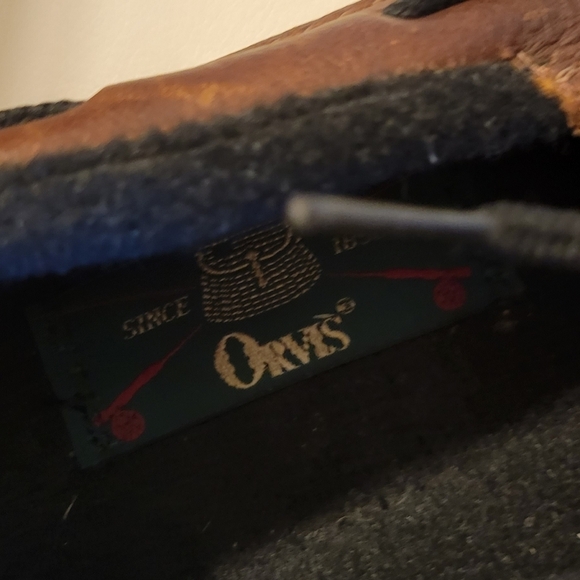 ORVIS Waterproof Rubber Leather Duck Hiking Shoes Boots W 8 / Men 6 - Picture 3 of 12